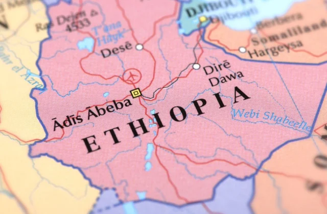 Temporary Scaffolding Falls at Ethiopian Church Site