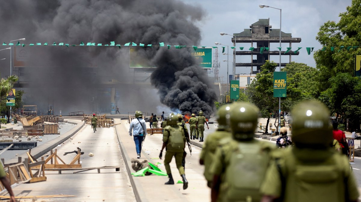Tanzania erupts in post-election chaos as army