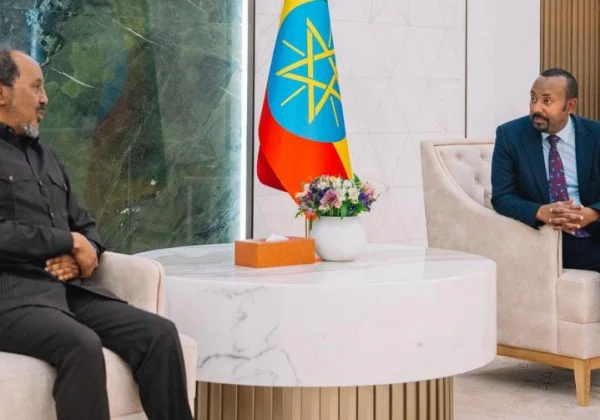 What prompted Somalia’s president Hassan Sheikh to meet Ethiopia’s PM Abiy Ahmed