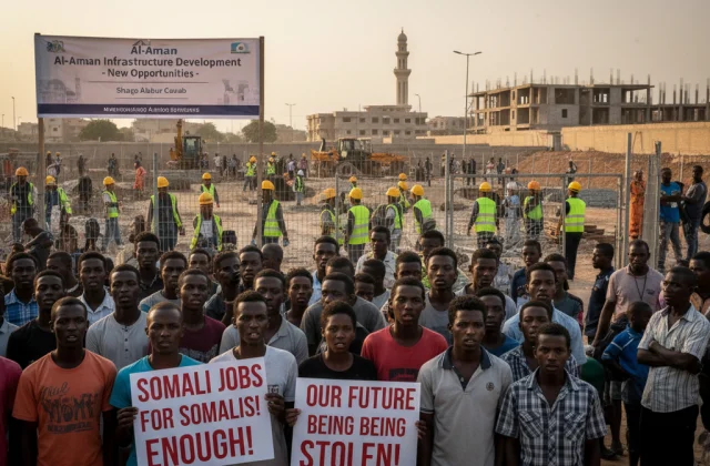 Foreign Workers Filling Somali Jobs: Growing Outrage Over Youth Unemployment Crisis