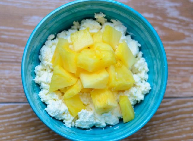Cottage Cheese with Pineapple