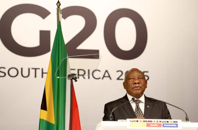 South Africa Announces Temporary Withdrawal From G20 Meetings