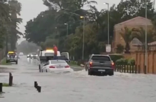 Intense storms lash South Africa, triggering widespread flooding and power cuts