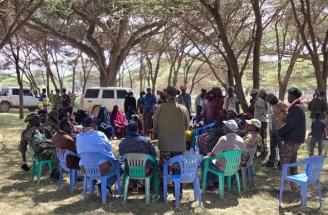 Puntland State Officials Visit Newly Liberated Dhaadaar to Assess Security, Boost Troop Morale