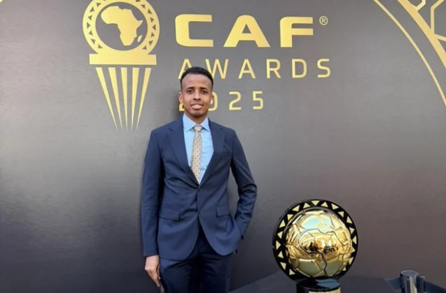 Somali President and Prime Minister hail Omar Artan’s CAF Best Male Referee award