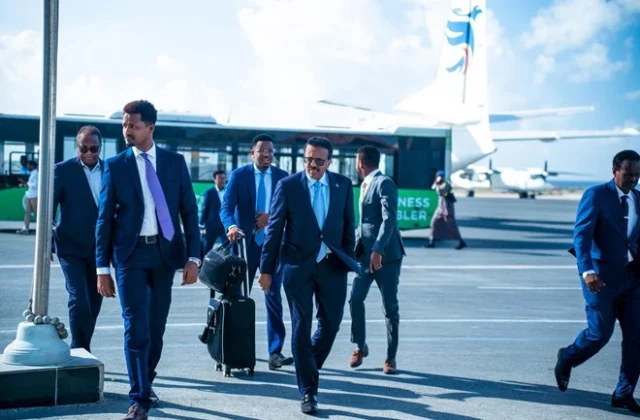 Somalia’s ex-president Farmaajo arrives in Mogadishu after two-year absence