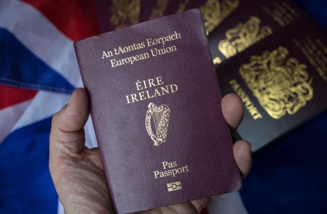 UK sees record post-Brexit rise in Irish passport applications