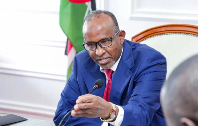 Aden Duale denies Kenya will share personal medical records with US