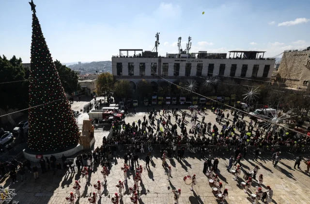 Bethlehem marks first festive Christmas celebration since the Gaza war