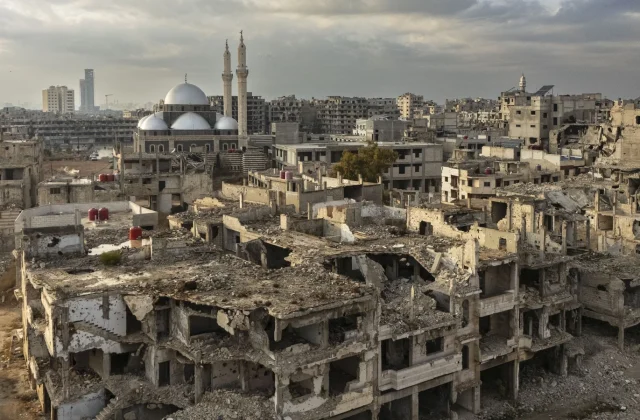 Blast at mosque in Syria’s Homs leaves six dead