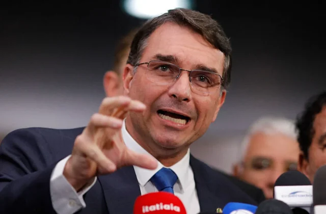 Bolsonaro pledges support for son’s expected presidential campaign in Brazil