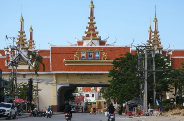 Cambodia claims Thailand bombed border town as tensions escalate