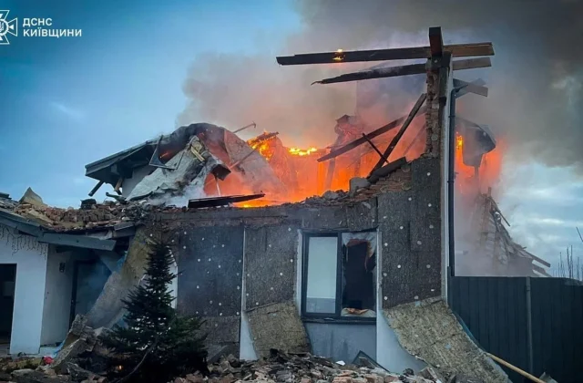 Child among three killed in large-scale Russian attack on Ukraine