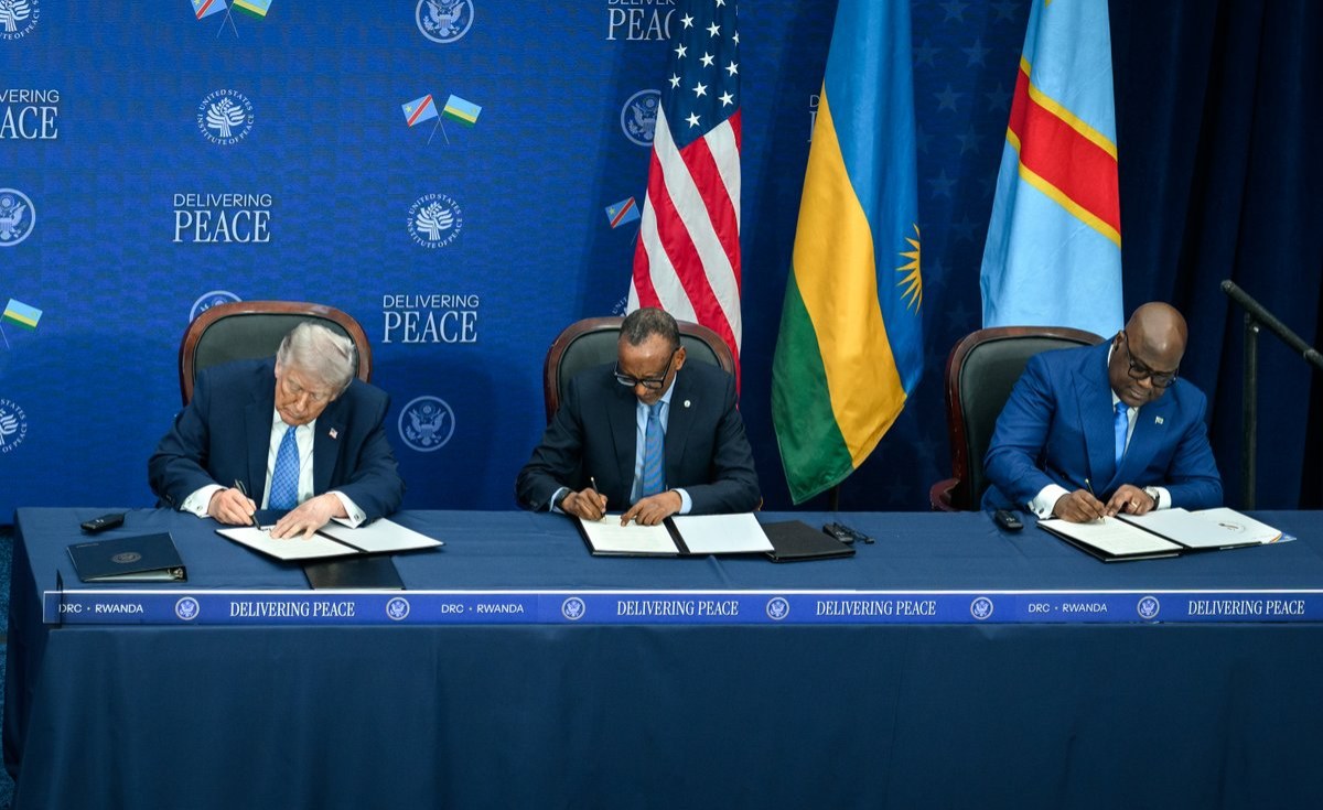 DR Congo and Rwanda Sign Peace Accord and Economic Framework