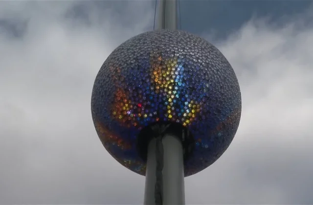 Exclusive first look inside Times Square’s New Year’s Eve ball