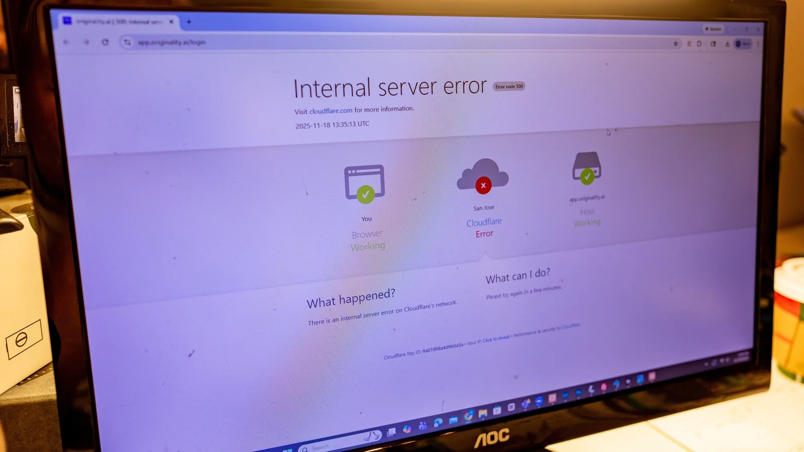Global websites down as Cloudflare 'investigate' fresh issues