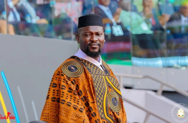 Guinea’s Junta Head Mamady Doumbouya Claims Victory in Presidential Election