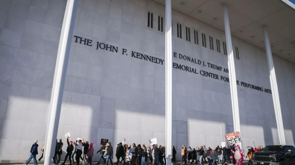 Kennedy Center New Year's Eve cancellations in name row