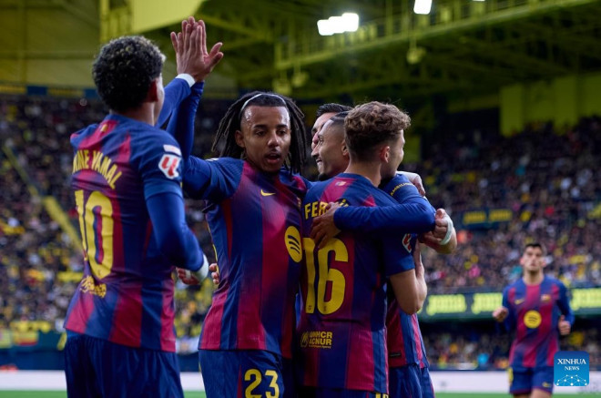 Lamine Yamal, Raphinha score in Barcelona’s win at Villarreal