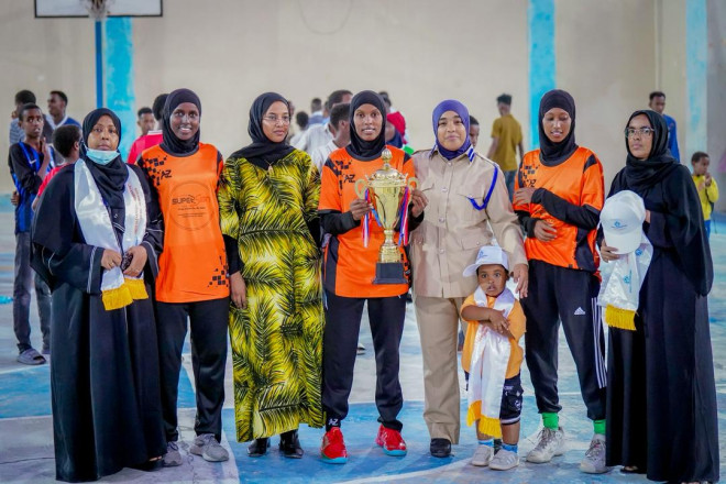 Girls’ basketball match in Mogadishu spotlights fight against Gender-Based Violence - Hiiraan Online