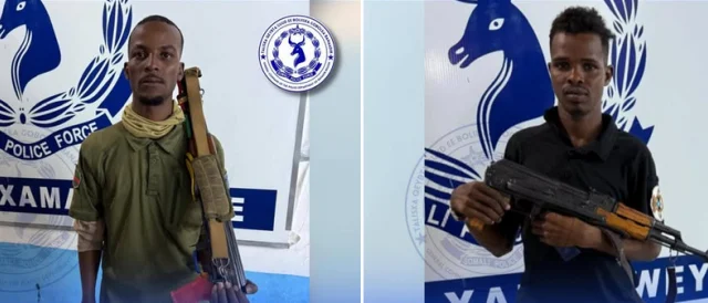 Somali Police Arrest 11 Soldiers Over Illegal Firearms in Mogadishu