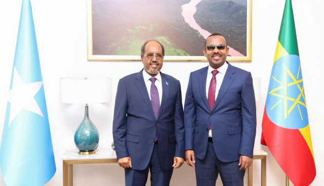 Somali President Meets Ethiopian Prime Minister for Talks in Addis Ababa