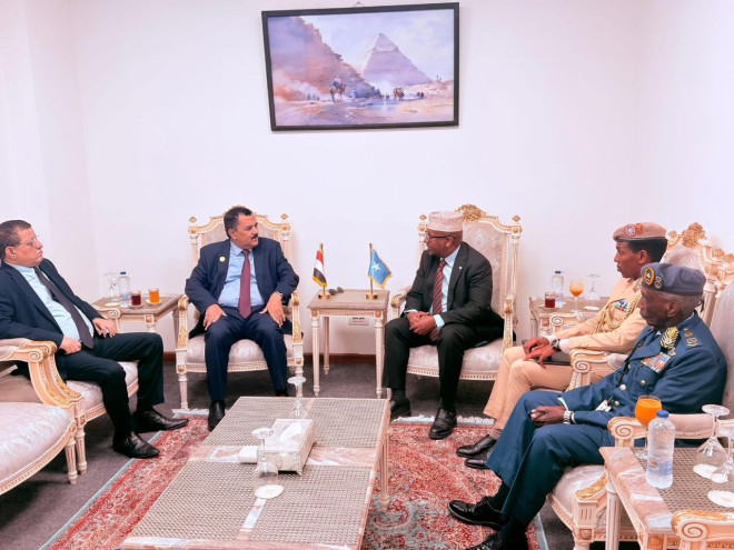 Somali, Yemeni Defence Ministers hold talks in Cairo, agree to boost maritime security cooperation - Hiiraan Online