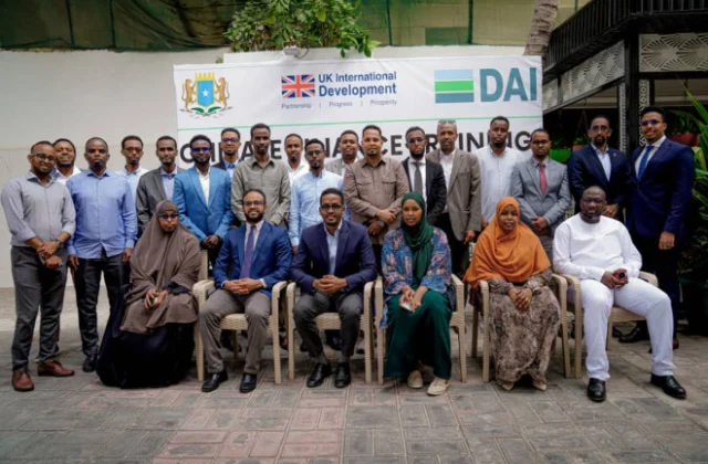 Somalia launches first climate finance training for banks in Mogadishu