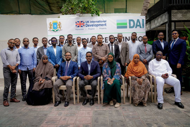 Somalia launches first climate finance training for banks in Mogadishu