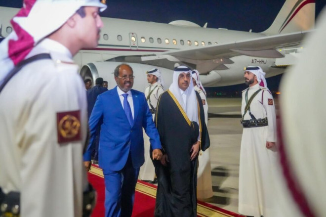 Somali President arrives in Doha for high-level engagements at the Doha Forum - Hiiraan Online