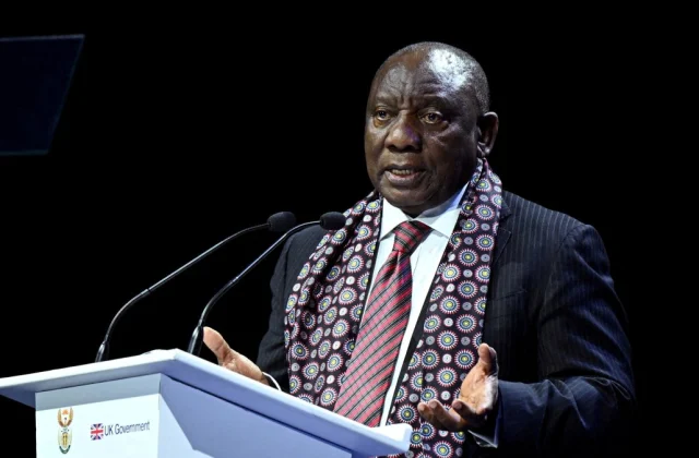 South Africa’s Ramaphosa Calls for Palestinian Support