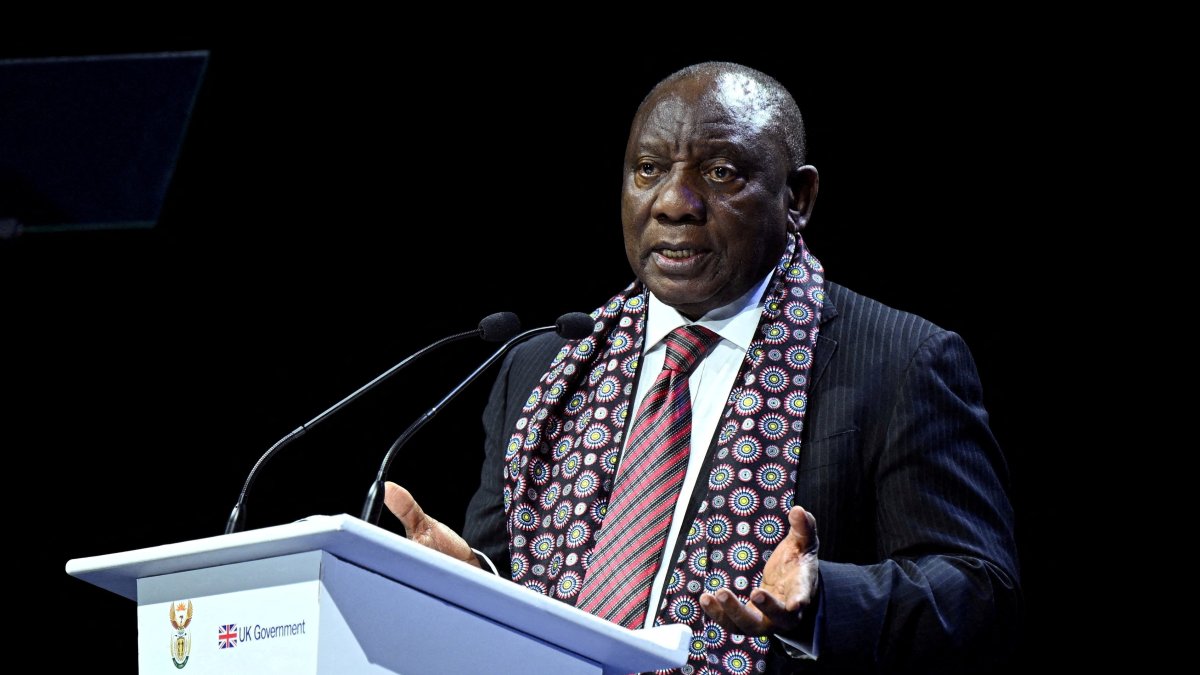 South Africa's Ramaphosa urges Palestinian
