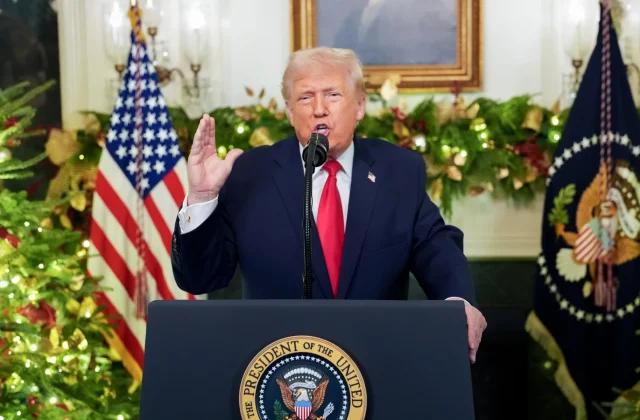 Trump pledges strong economic growth in nationwide address to Americans