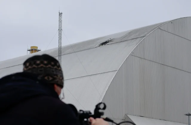 UN watchdog reports damage to Chernobyl containment shelter