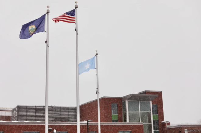 Vermont School’s Somali Flag Response to Trump ‘Garbage’ Remark Draws Threats