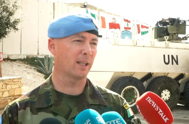 Watch: For Irish peacekeepers in Lebanon, Christmas is just another day