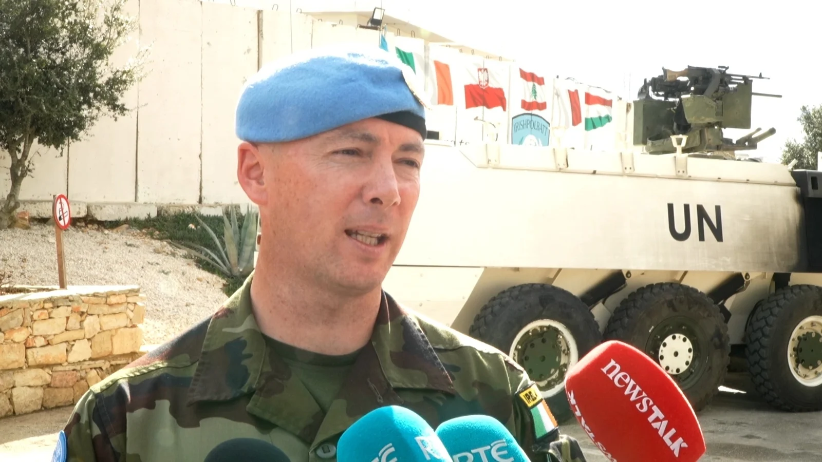 Watch: For Irish peacekeepers in Lebanon, Christmas is just another day