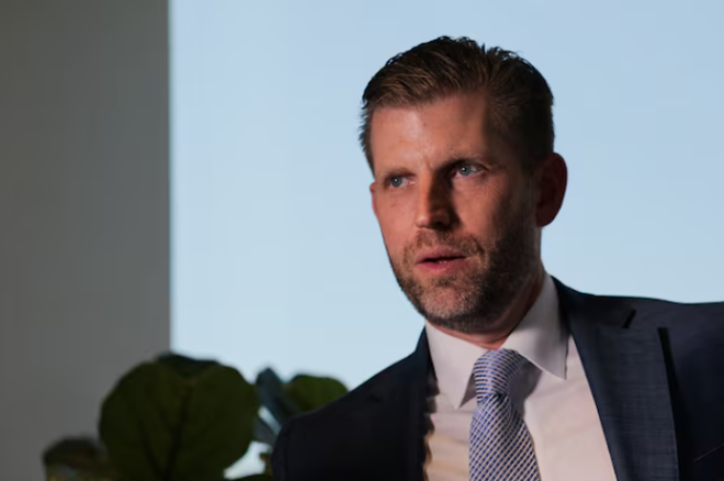 African President Pitches Business Opportunities to Eric Trump at Davos