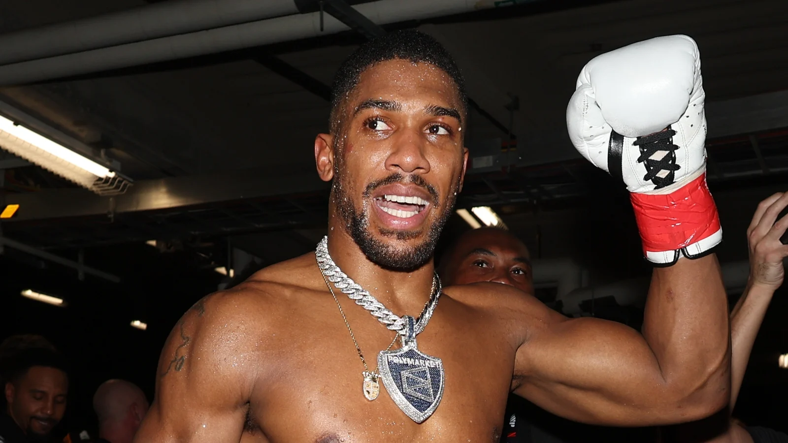 Boxing star Anthony Joshua leaves Nigerian hospital after road accident