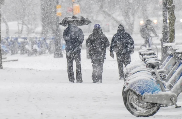 Arctic blast, subfreezing cold and winter storm slam the United States