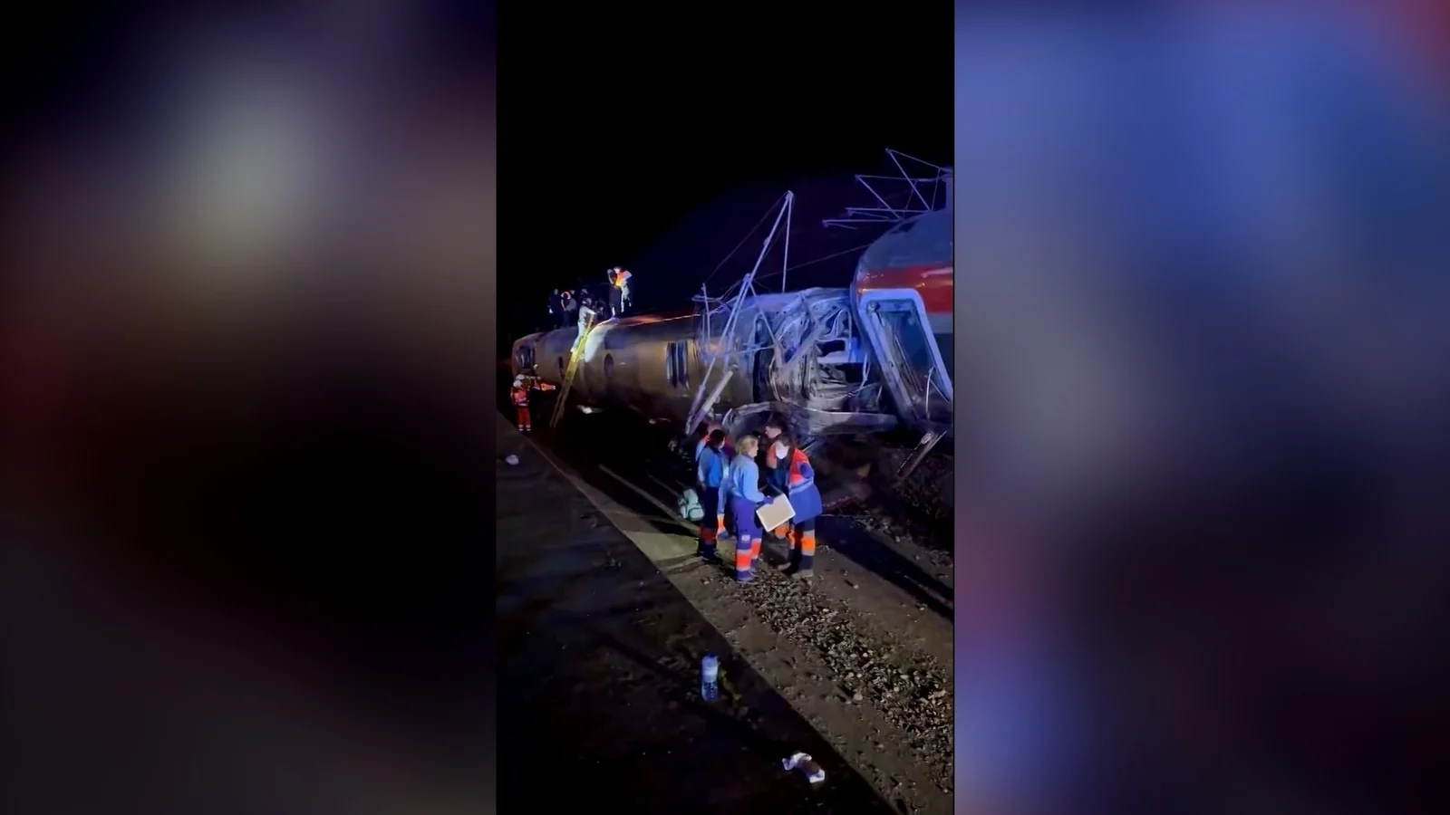At least 10 killed as high-speed trains derail in Spain