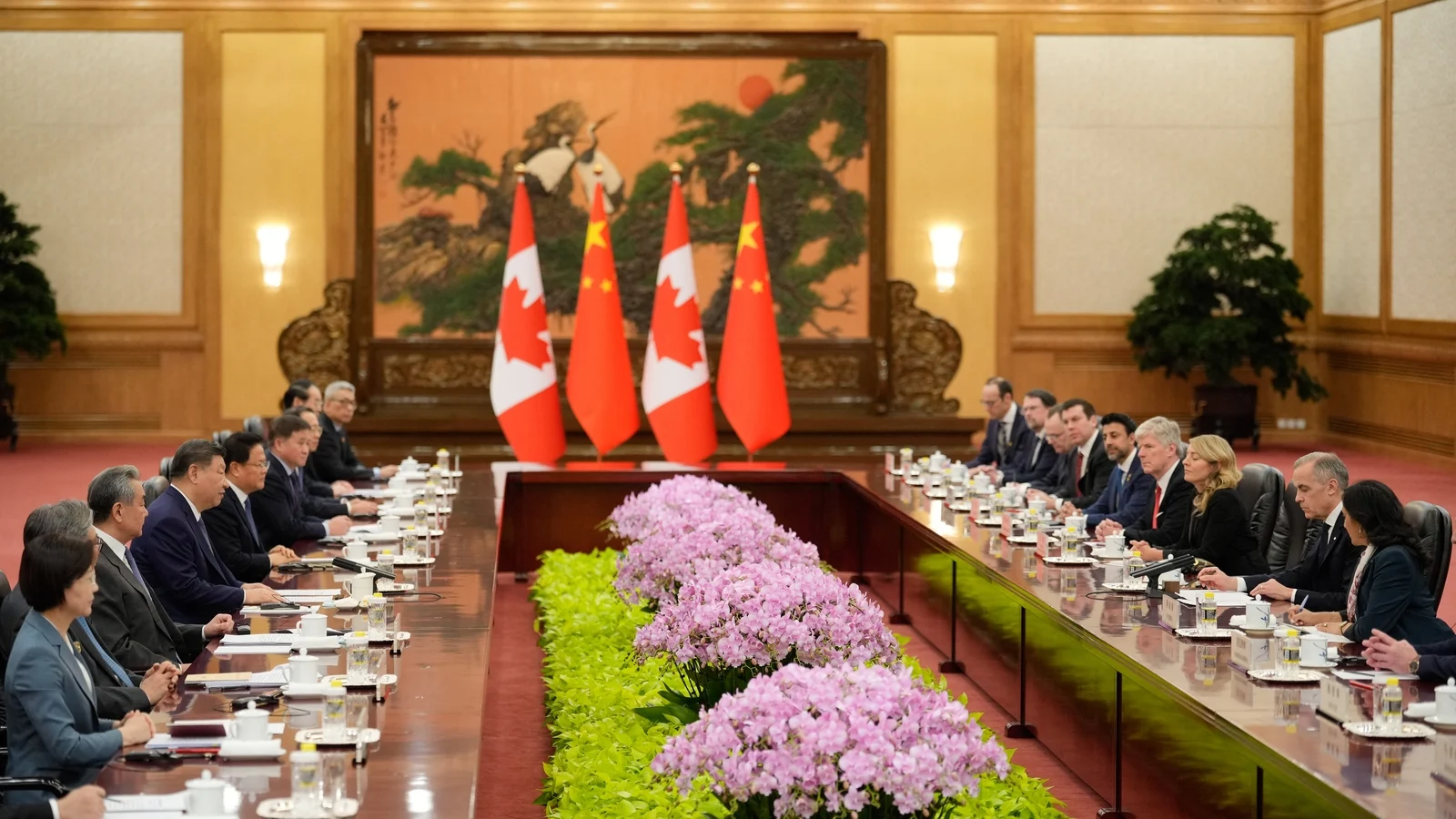 Canada’s Carney opens Beijing talks with Xi Jinping