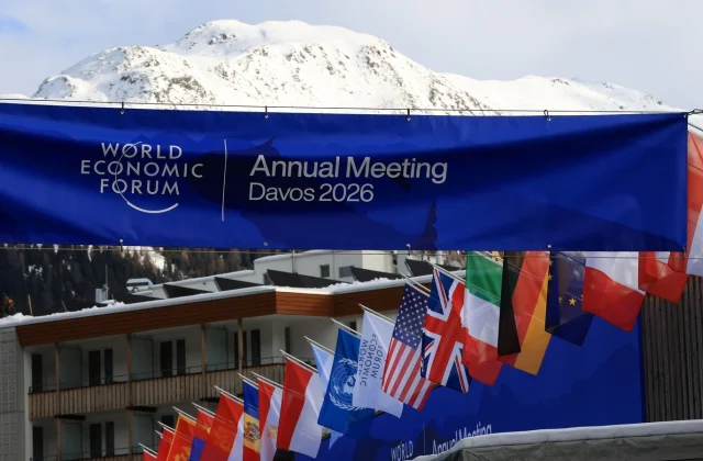 EU leaders take Davos spotlight as Trump tariff threats intensify