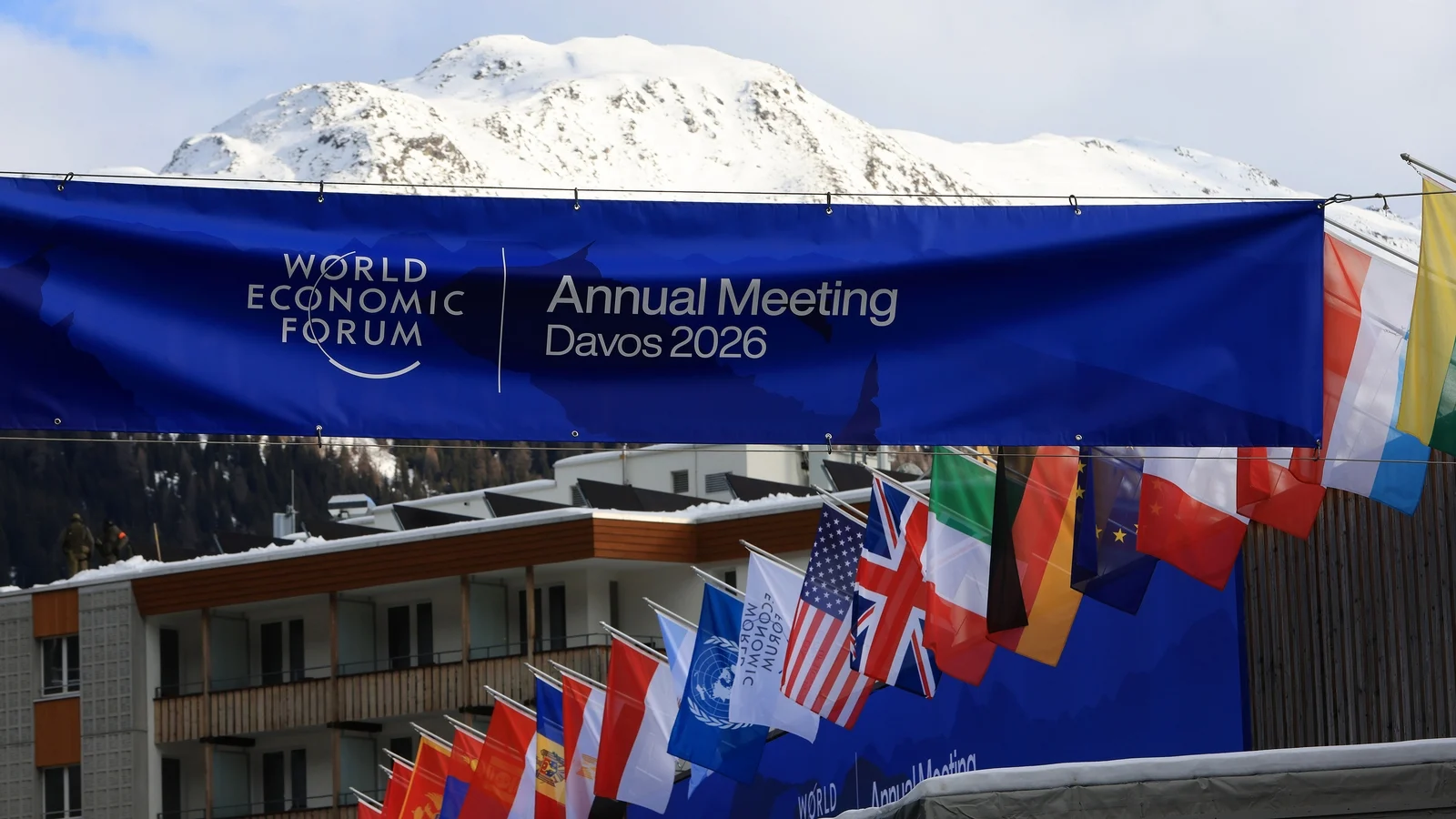 EU leaders take Davos spotlight as Trump tariff threats intensify