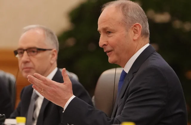 Irish prime minister says Ireland supported a peaceful transition in Venezuela