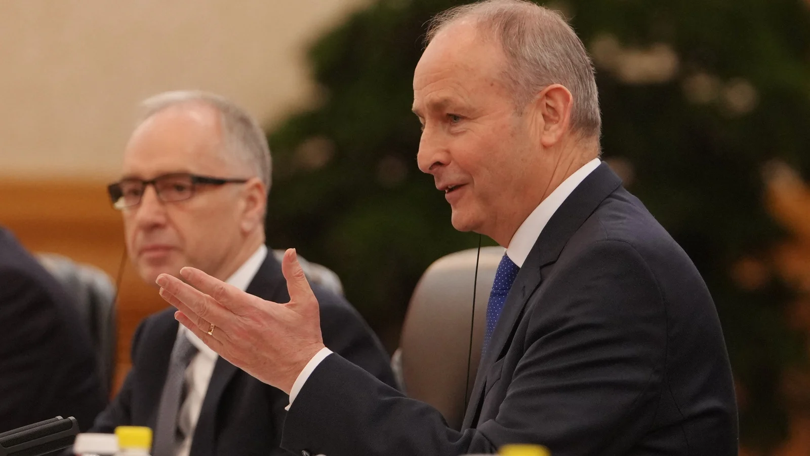 Irish prime minister says Ireland supported a peaceful transition in Venezuela