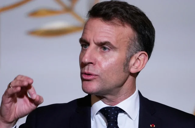 Macron blasts U.S. for forsaking allies and breaking international rules