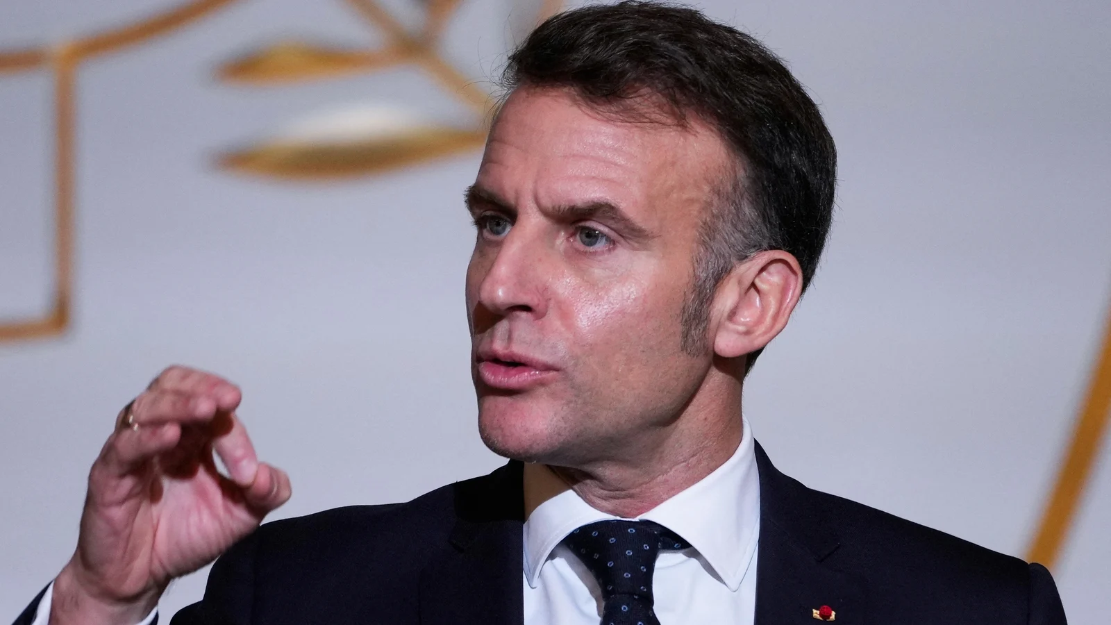 Macron blasts U.S. for forsaking allies and breaking international rules