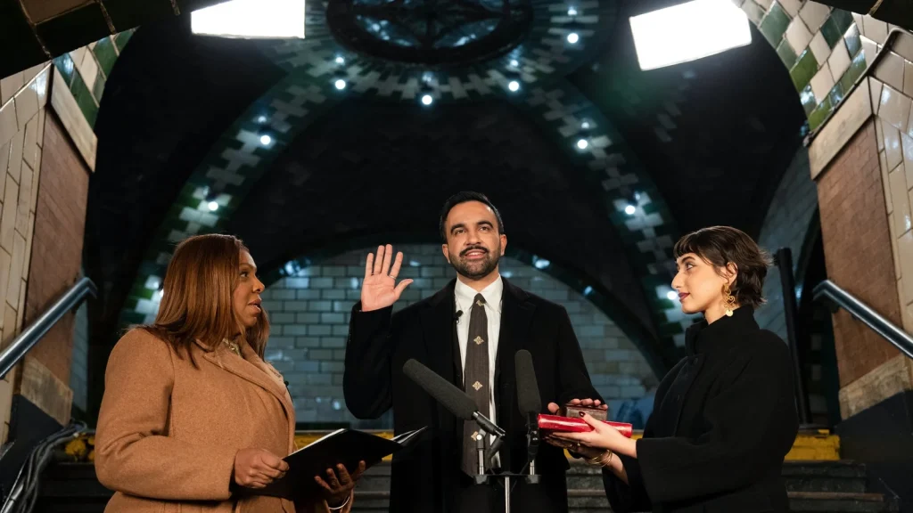 Mamdani sworn in as New York mayor in midnight ceremony