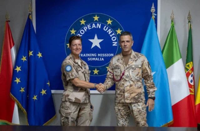 New EU commander in Somalia pledges deeper support for Somali army